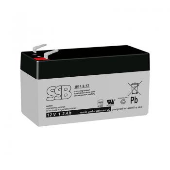 SSB-Batteries SSB 1,2Ah -12 Volt Blei-Akku VDS